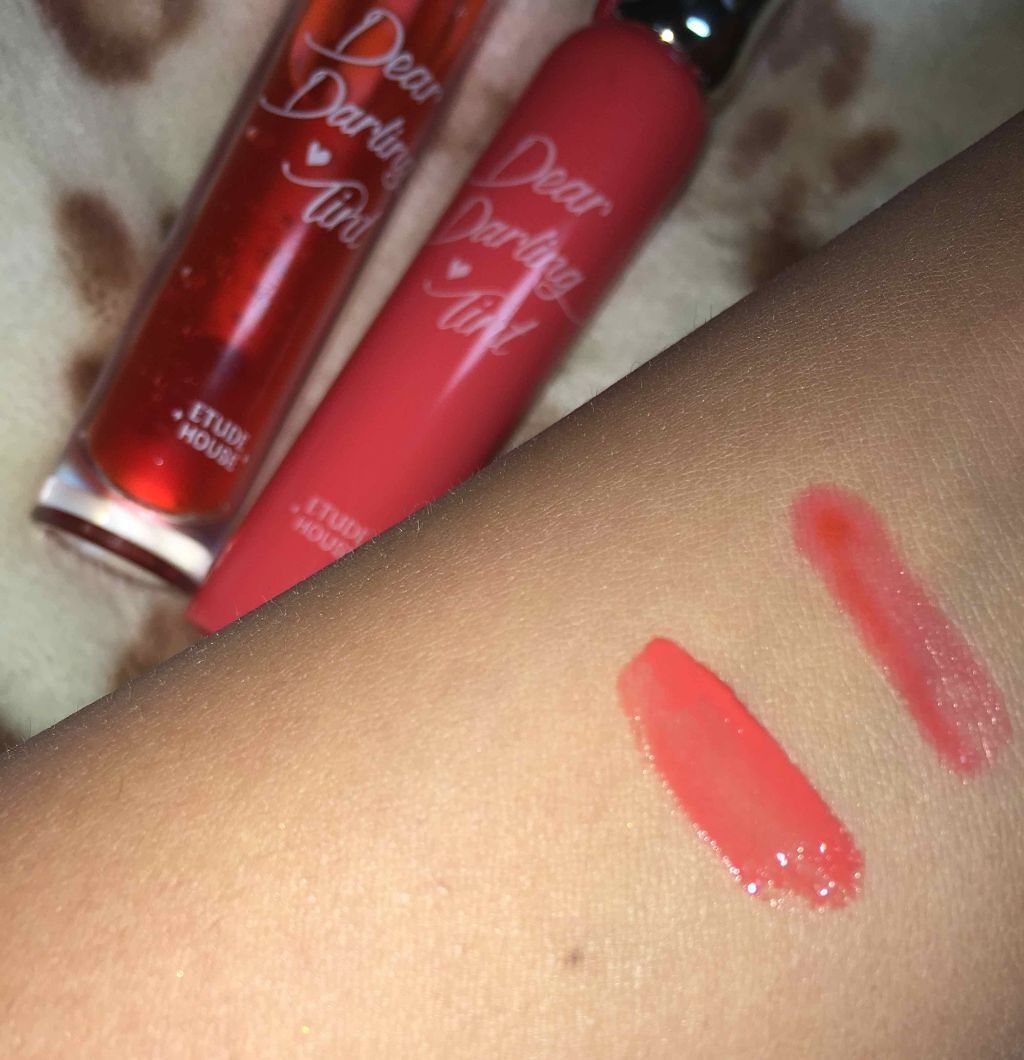 ディアダーリン ウォータージェルティント/ETUDE/リップティントを使ったクチコミ(2枚目)