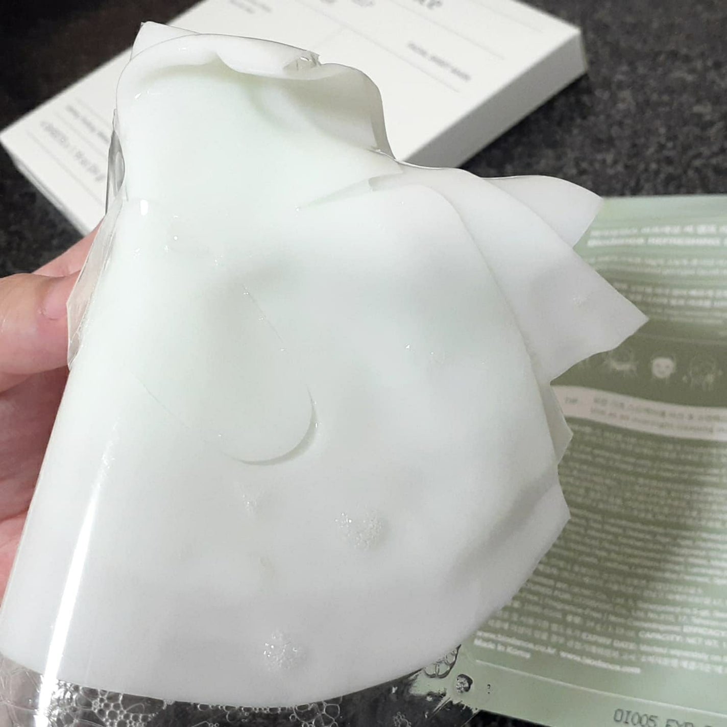 リフレッシング シーケルプ リアルディープマスク/Biodance/シートマスク・パックを使ったクチコミ(6枚目)