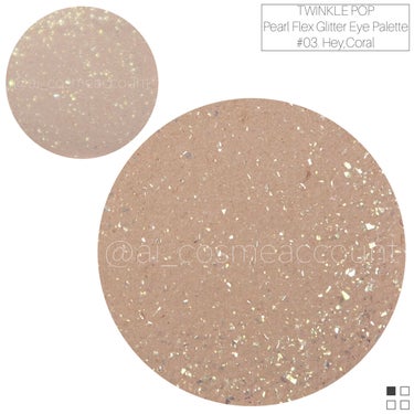 TWINKLE POP Pearl Flex Glitter Eye Palette/CLIO/アイシャドウパレットを使ったクチコミ（2枚目）