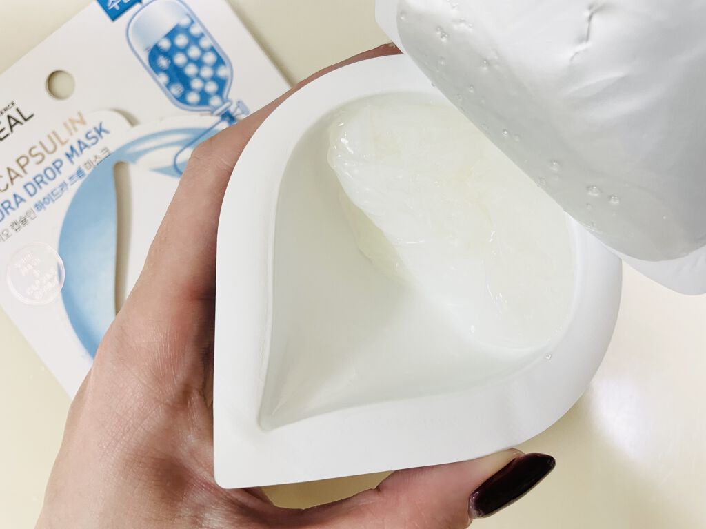 バイオカプセルイン ハイドラドロップマスク/MEDIHEAL/シートマスク・パックを使ったクチコミ（3枚目）
