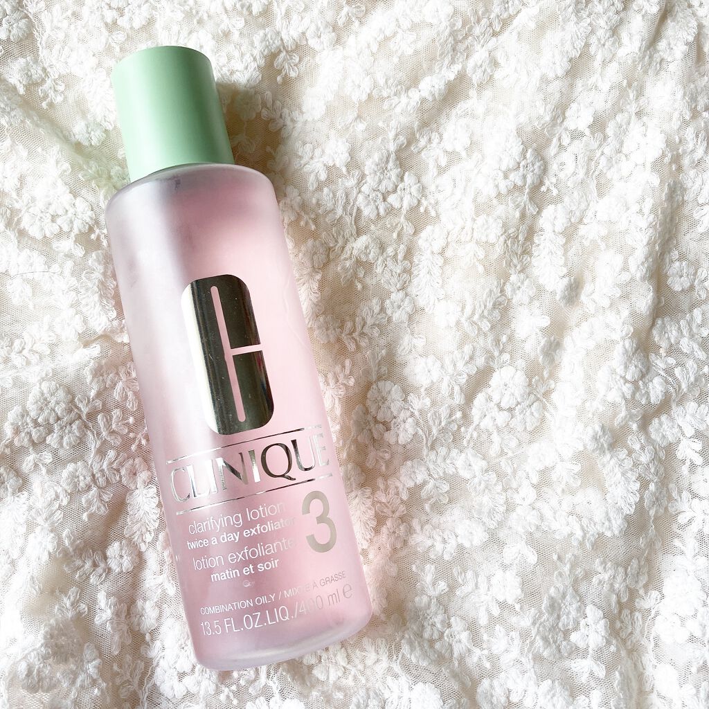 クラリファイング ローション 3 400ml/CLINIQUE/拭き取り化粧水を使ったクチコミ（1枚目）