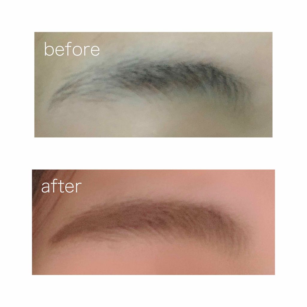 カラーリングアイブロウ/ヘビーローテーション/眉マスカラを使ったクチコミ(2枚目)