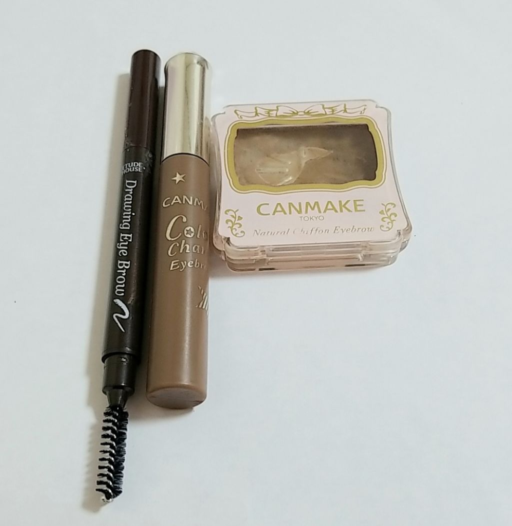 ナチュラルシフォンアイブロウ/キャンメイク/パウダーアイブロウを使ったクチコミ（2枚目）