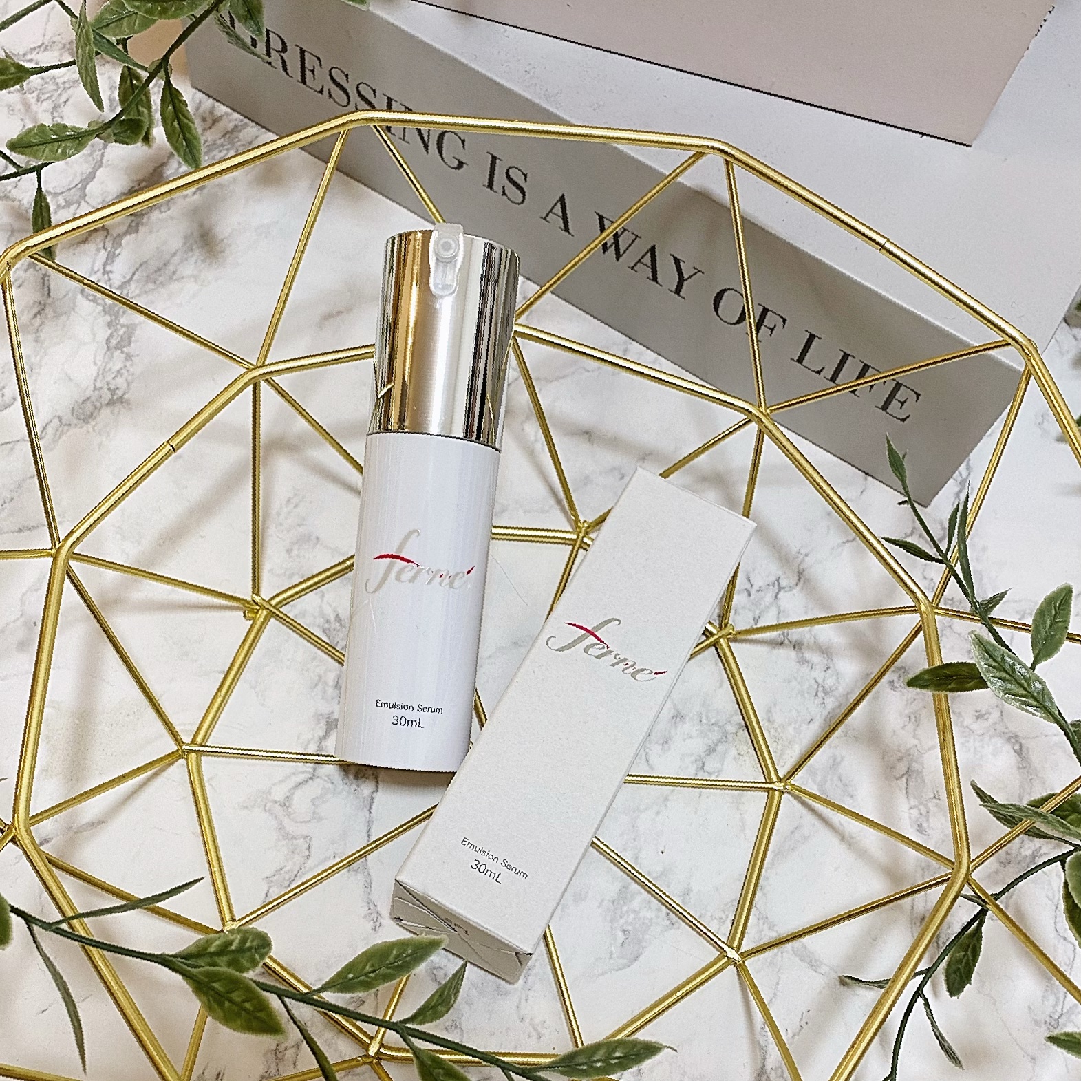 エフドットエマルジョンセラム/Ferne/美容液を使ったクチコミ（1枚目）