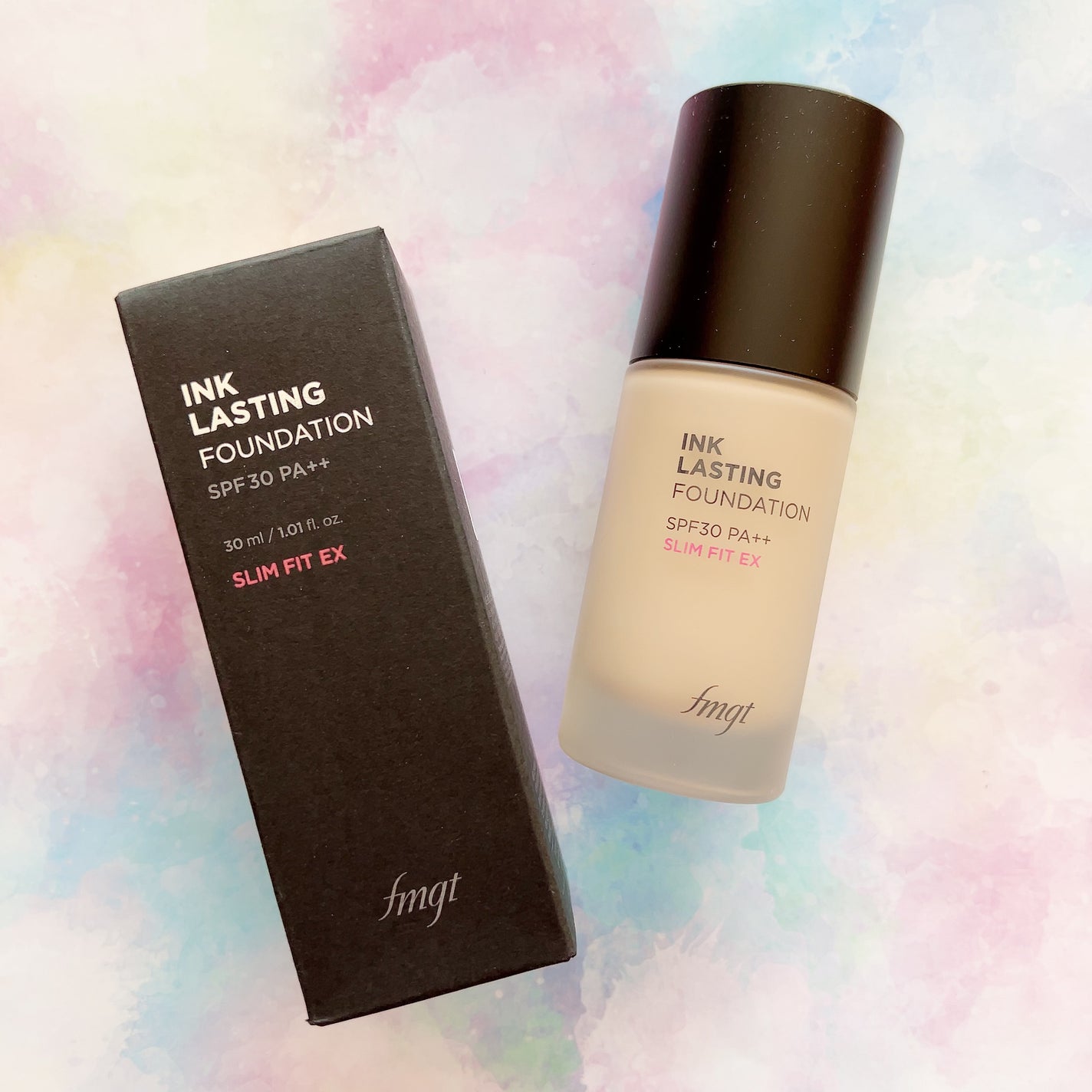 インクラスティングファンデーション スリムフィットEX/THE FACE SHOP/リキッドファンデーションを使ったクチコミ(1枚目)