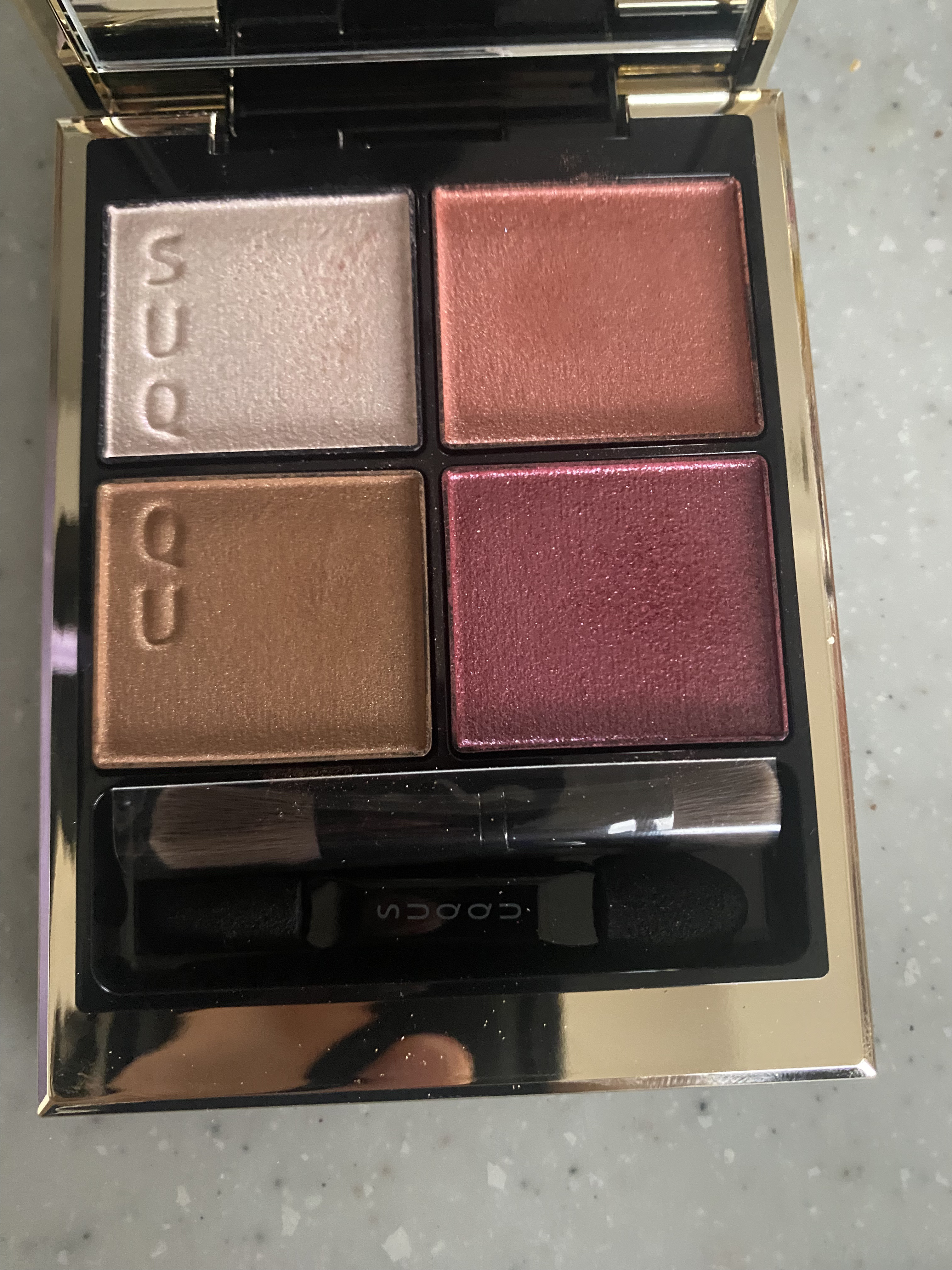 シグニチャー カラー アイズ/SUQQU/アイシャドウパレットを使ったクチコミ（3枚目）
