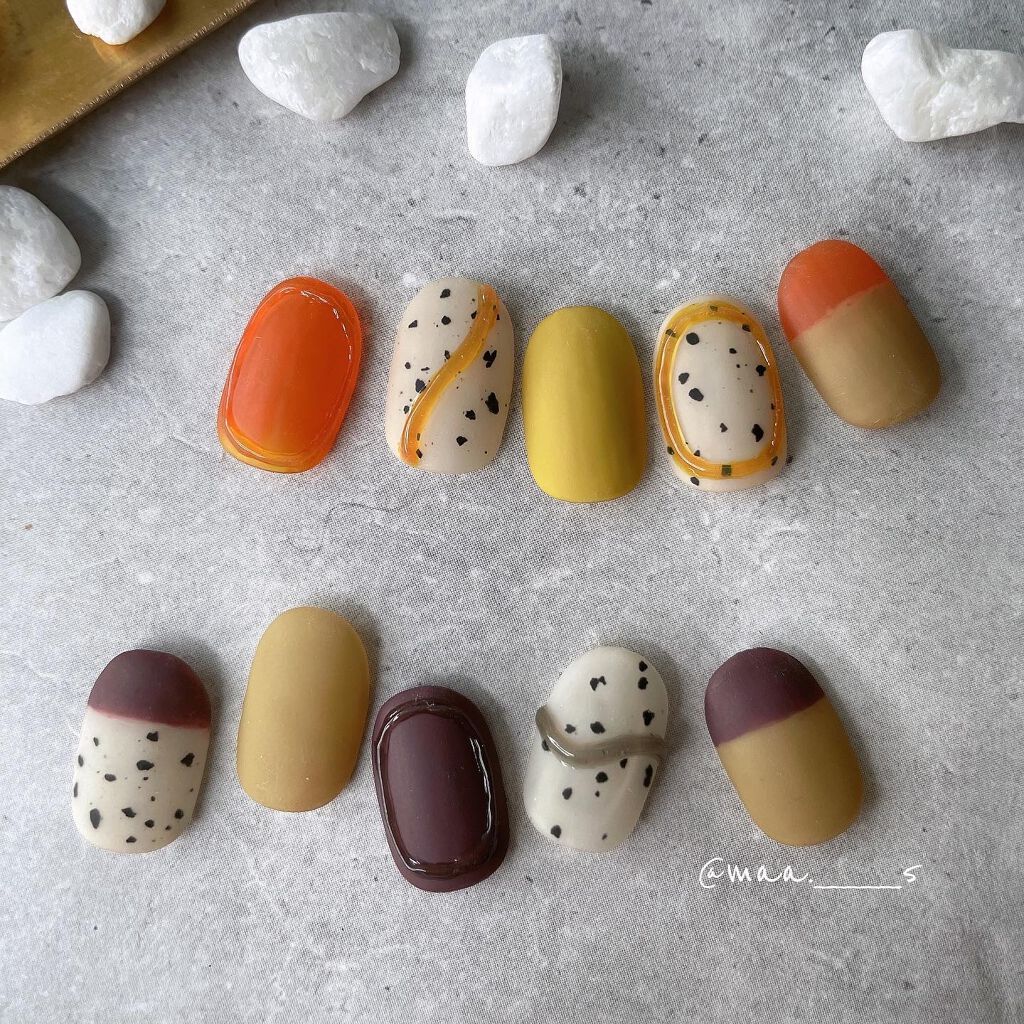 ネイリティ! ネイル ジェルネイルカラー 423 クローブ/Naility!/ジェルネイルを使ったクチコミ（2枚目）