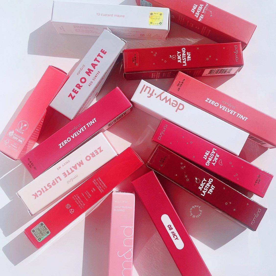 デュイフルウォーターティント/rom&nd/リップティントを使ったクチコミ（3枚目）