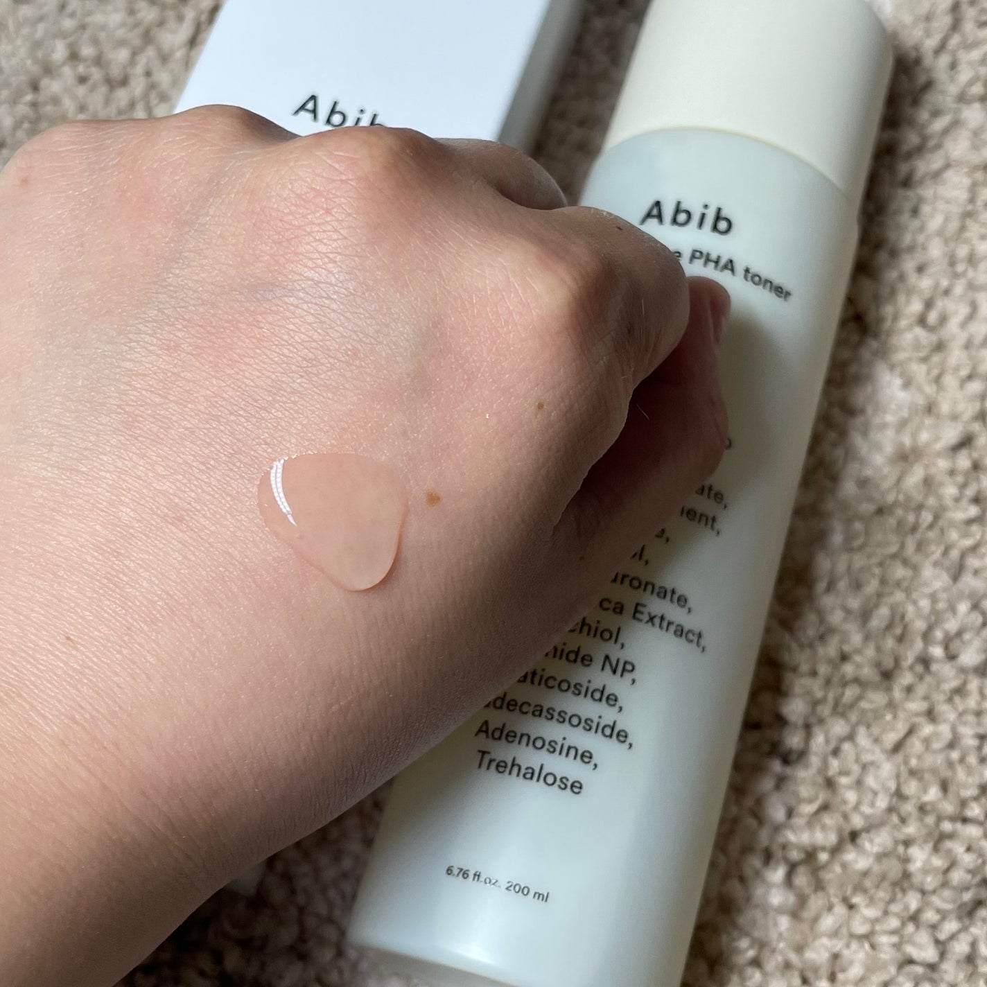 復活草PHAトナー スキンブースター/Abib /化粧水を使ったクチコミ(2枚目)
