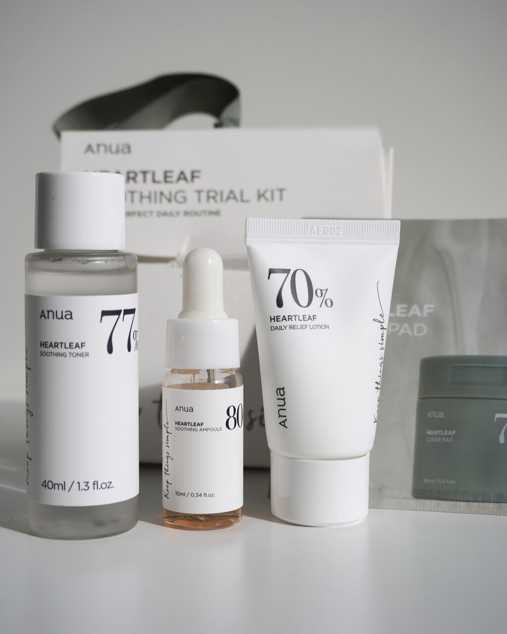 ドクダミスージングトライアルキット/Anua/トライアルキットを使ったクチコミ（2枚目）