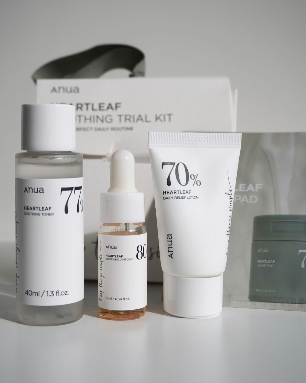ドクダミスージングトライアルキット/Anua/トライアルキットを使ったクチコミ(2枚目)