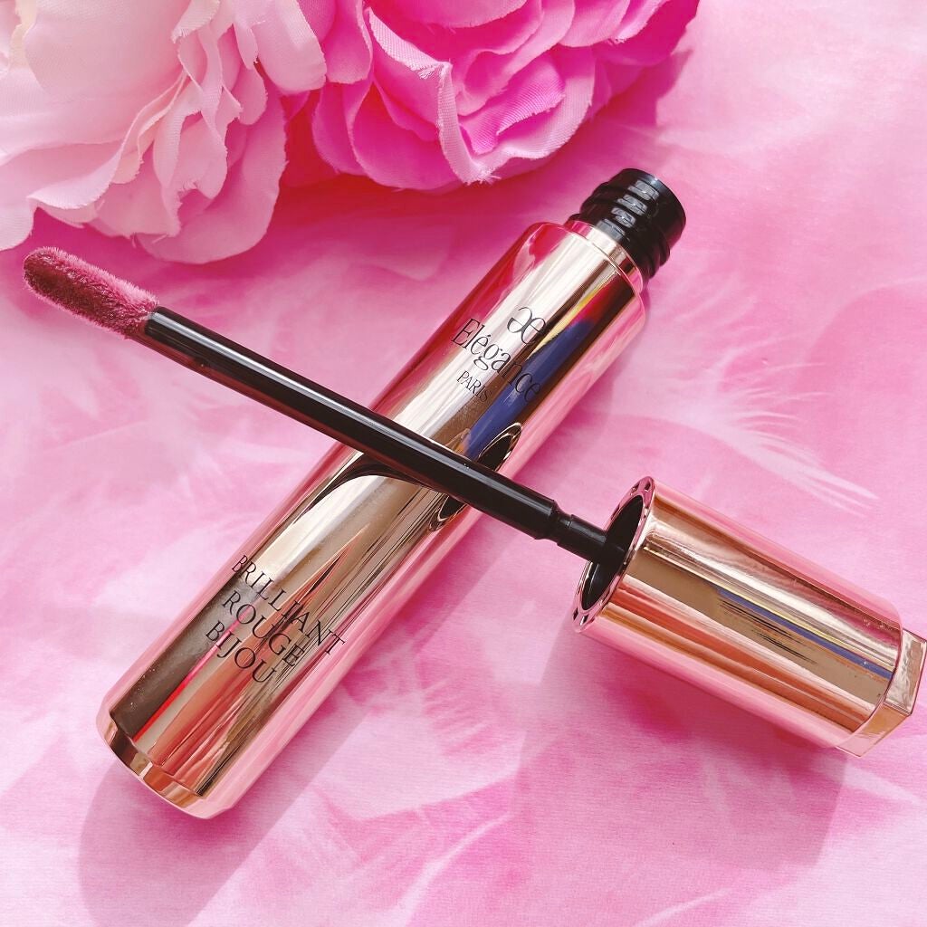 エレガンス ブリリアント ルージュ ビジュー/Elégance/リップグロスを使ったクチコミ(2枚目)