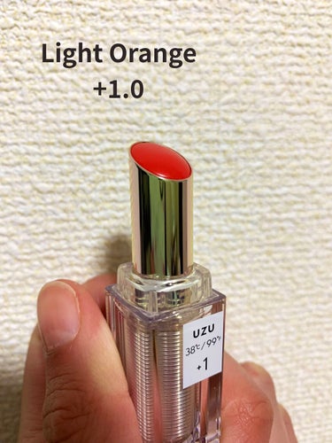 38℃/99℉ LIPSTICK  ＜YOU＞ +0.5　CLEAR/UZU BY FLOWFUSHI/口紅を使ったクチコミ（3枚目）