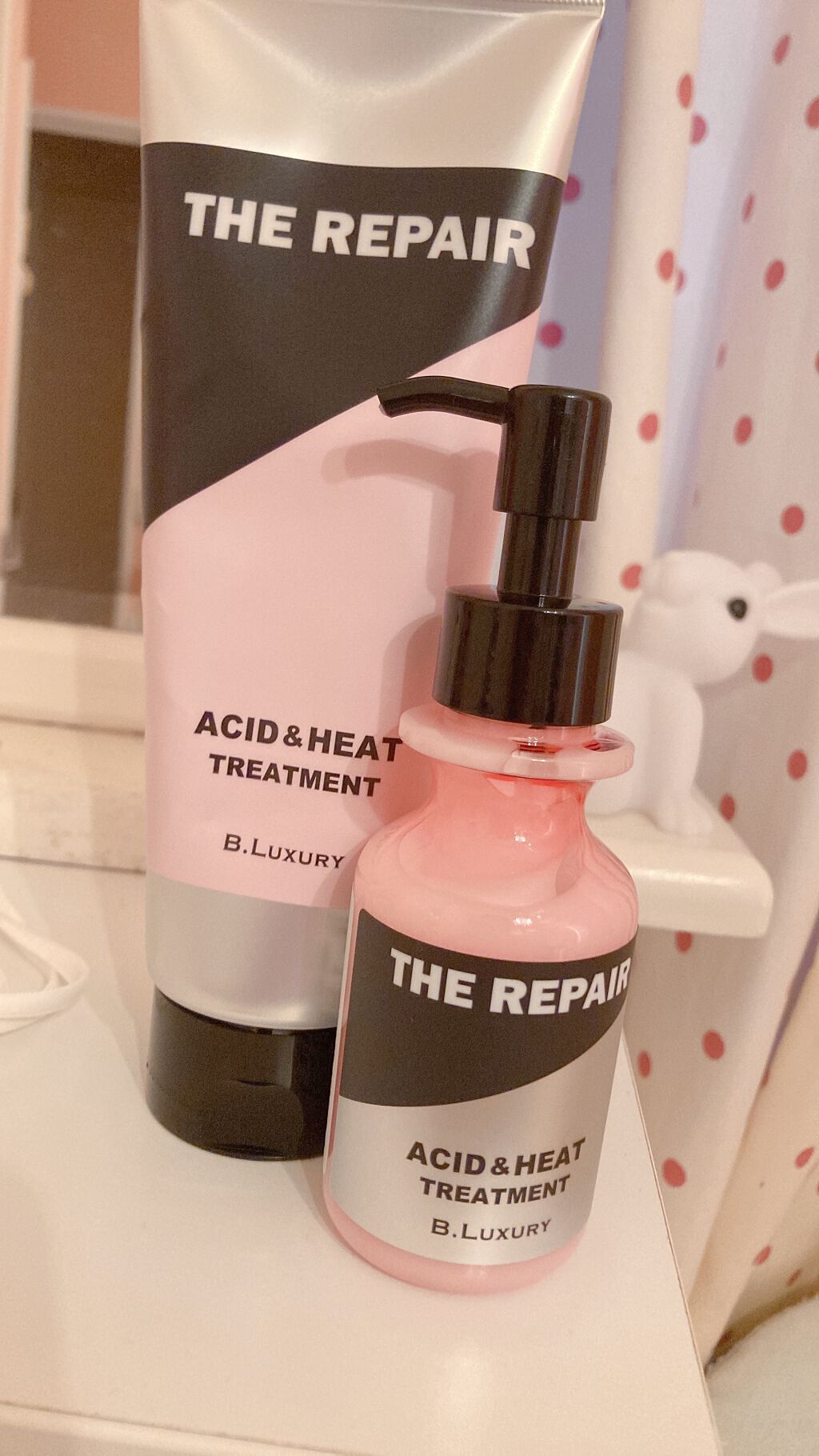 ザ・リペア 酸熱トリートメント美容液/ビーラグジュアリー/ヘアミルクを使ったクチコミ（1枚目）