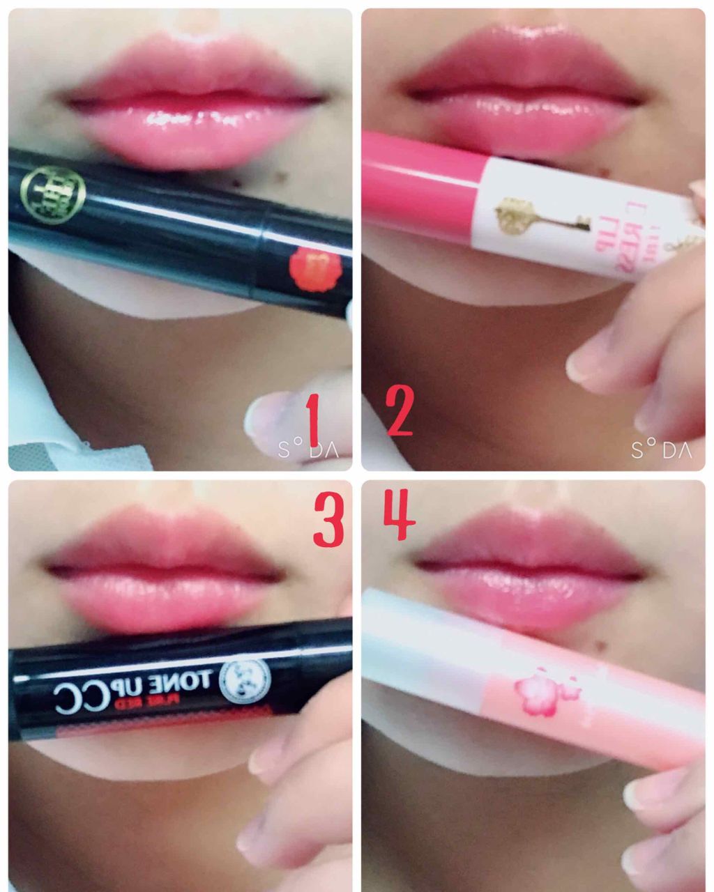 口紅がいらない薬用リップうすづきUV/メンターム/リップクリームを使ったクチコミ(3枚目)