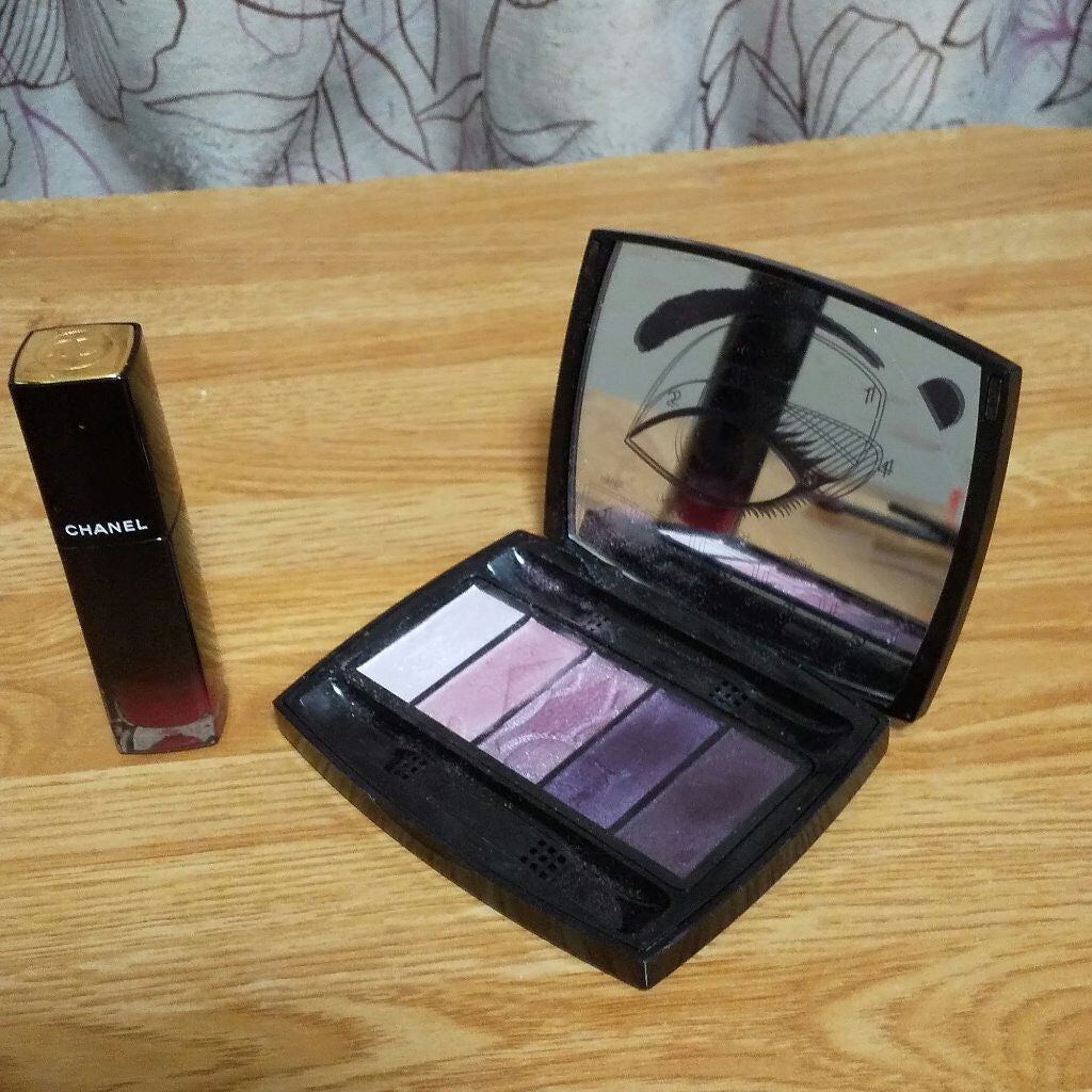 コスメと7MEN侍が大好き!! on LIPS 「ランコムイプノパレット06とシャネルルージュアリュールラックイ..」(1枚目)