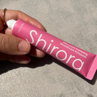 Shirora シローラクレイホワイトニングのクチコミ「
使い切って個人的にリピはないかな、
と感じた歯磨き粉。

Shiroraシローラクレイホワイ.....」（3枚目）