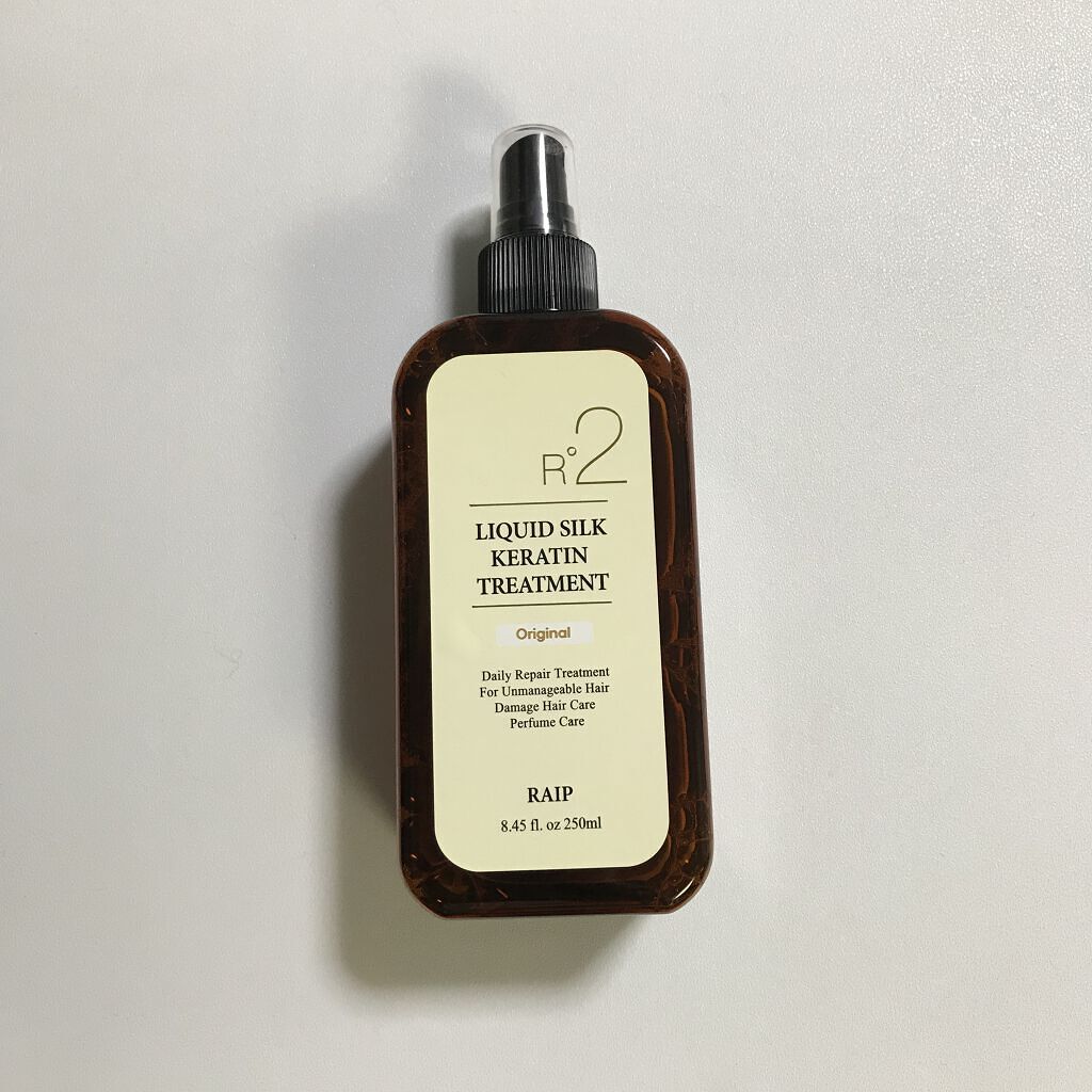 リキッドシルクケラチントリートメント/RAIP/ヘアミストを使ったクチコミ（1枚目）
