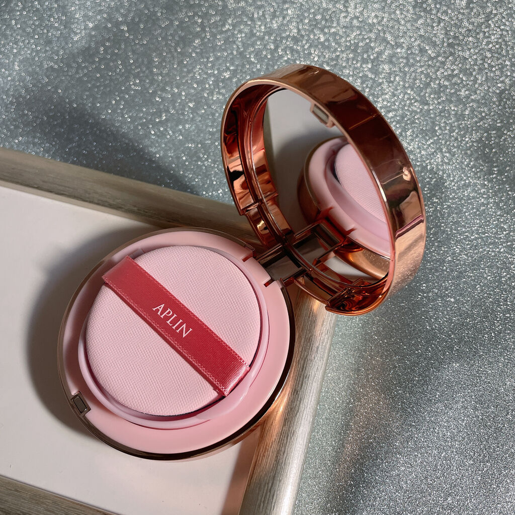 ピンクティーツリーカバークッション/APLIN/クッションファンデーションを使ったクチコミ（3枚目）