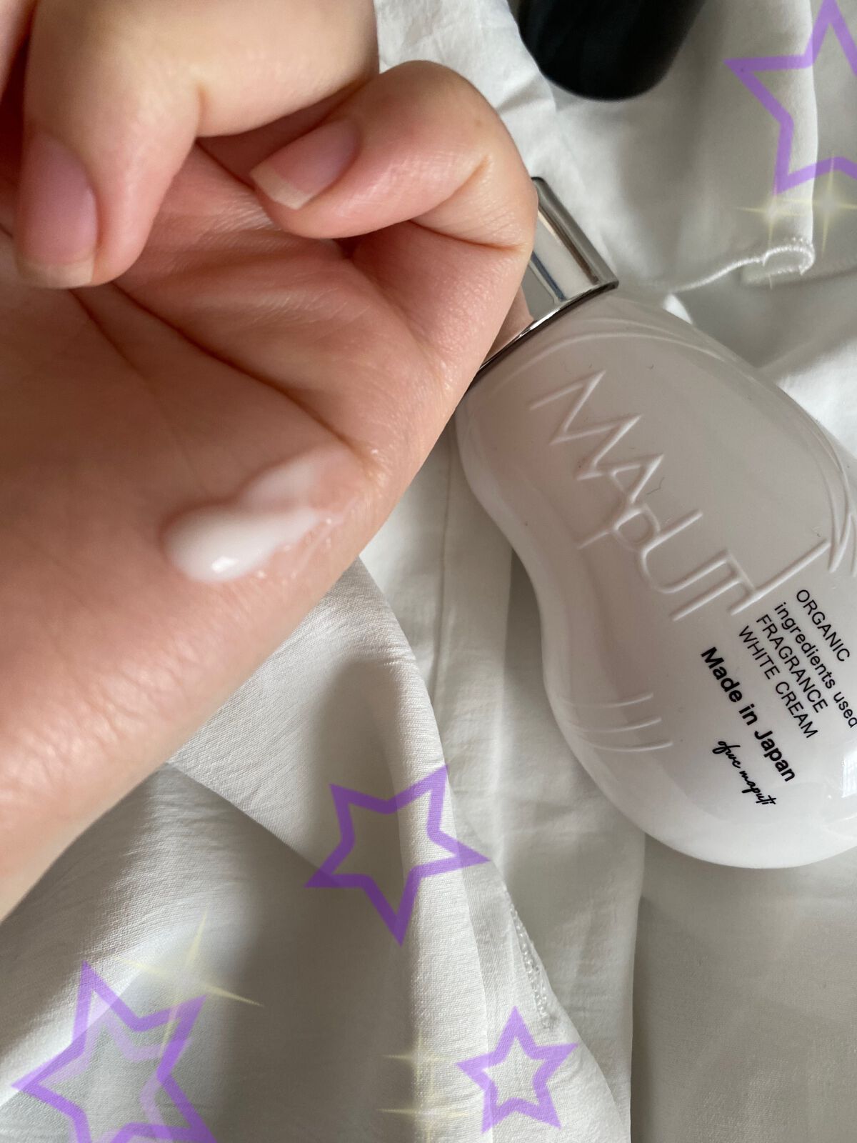 オーガニックフレグランスホワイトクリーム/MAPUTI/デリケートゾーンケアを使ったクチコミ（2枚目）