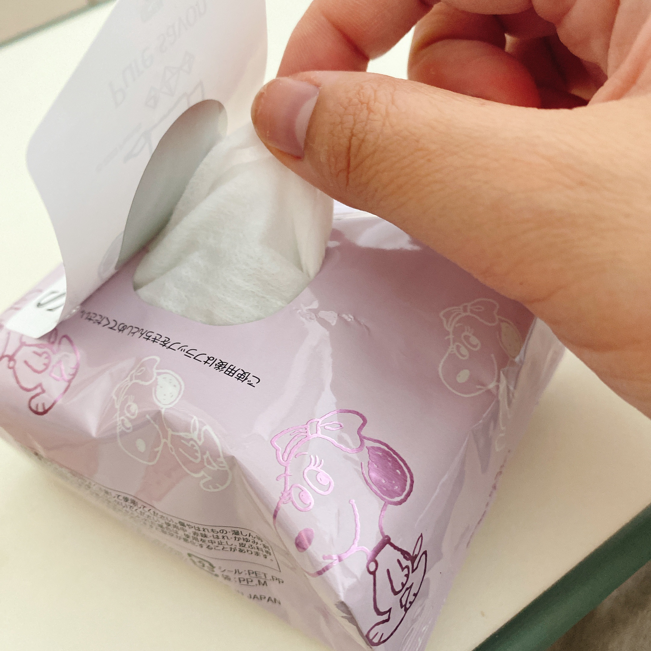 薬用デオドラント パウダーシート（ピュアシャボン）/エスカラット/ボディシートを使ったクチコミ（2枚目）