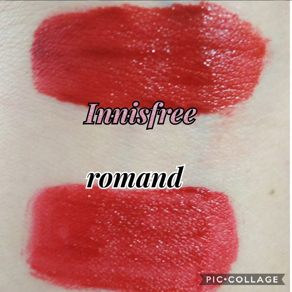 ビビッドコットン インクティント/innisfree/口紅を使ったクチコミ(2枚目)