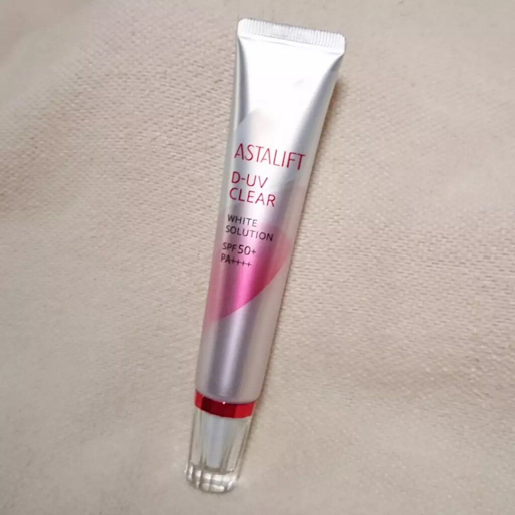 D-UVクリア ホワイトソリューション/アスタリフト/日焼け止めクリームを使ったクチコミ（2枚目）