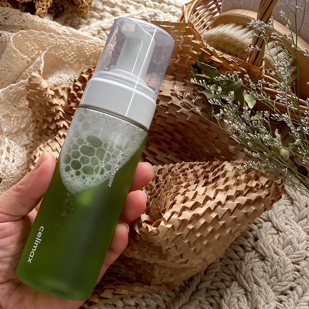 ザリアルノニアクネバブルクレンザー/celimax/泡洗顔を使ったクチコミ(2枚目)