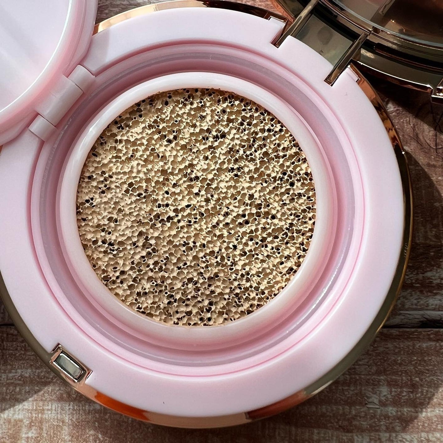 ピンクティーツリーカバープライマークッション/APLIN/クッションファンデーションを使ったクチコミ(5枚目)