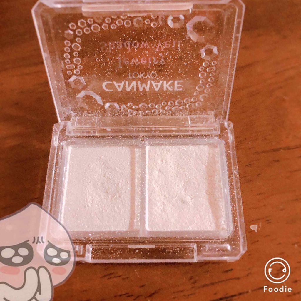 ジュエリーシャドウベール/キャンメイク/アイシャドウパレットを使ったクチコミ（3枚目）