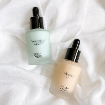 ヴィーガン カラーファンデーション/Veauty by THE_B/リキッドファンデーションを使ったクチコミ(2枚目)