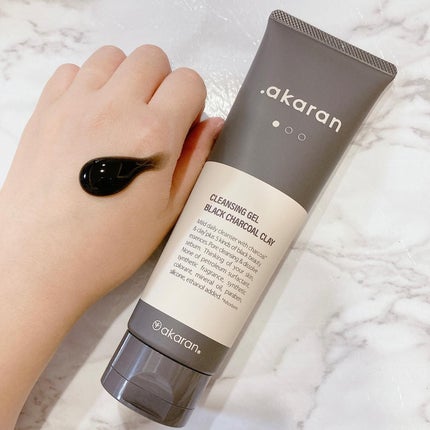 ブラックジェルクレンジング/.akaran/クレンジングジェルを使ったクチコミ(2枚目)
