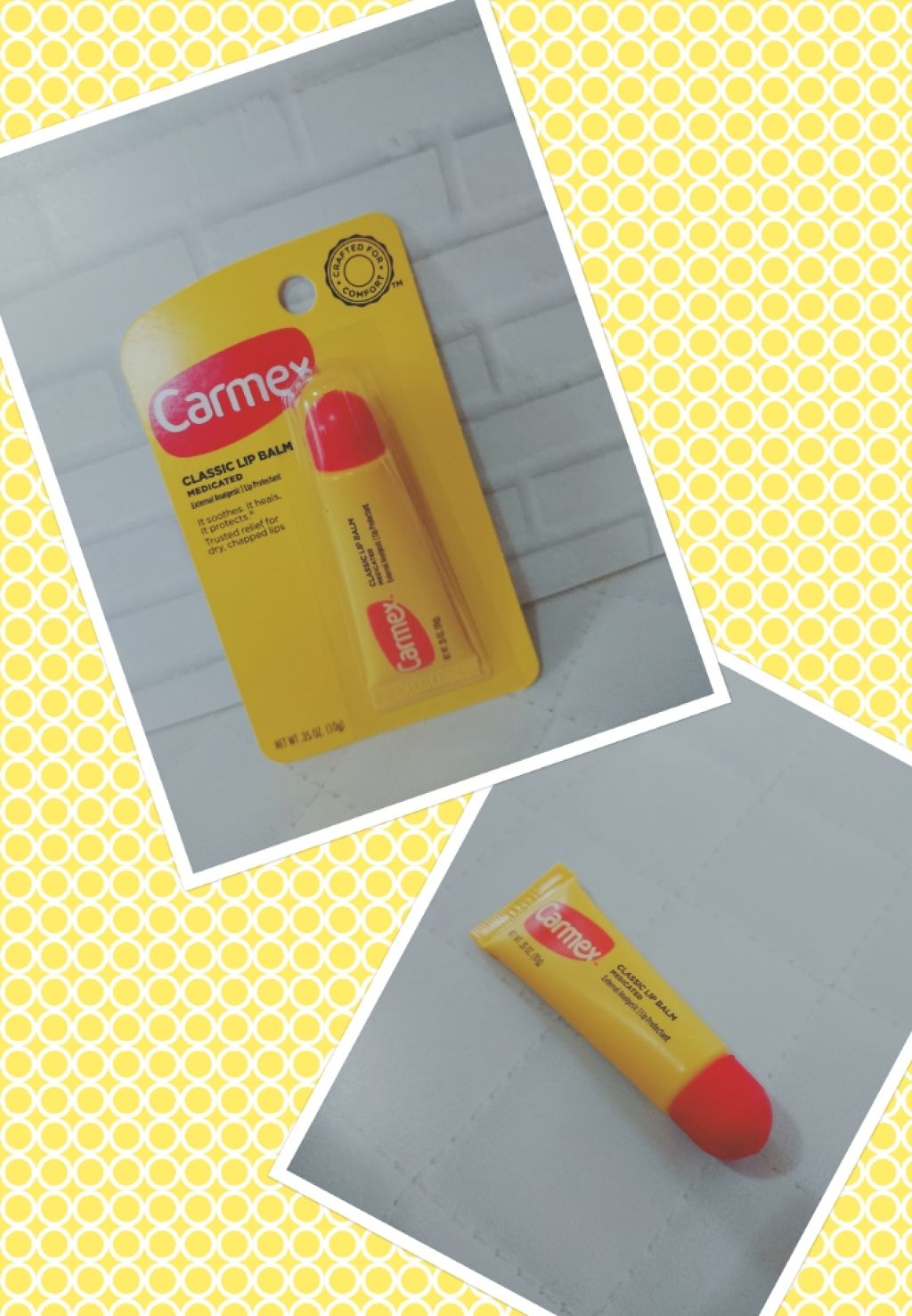 カーメックス リップバームチューブ/カーメックス/リップケアを使ったクチコミ（1枚目）