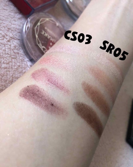 スキニーリッチシャドウ/excel/アイシャドウパレットを使ったクチコミ(2枚目)