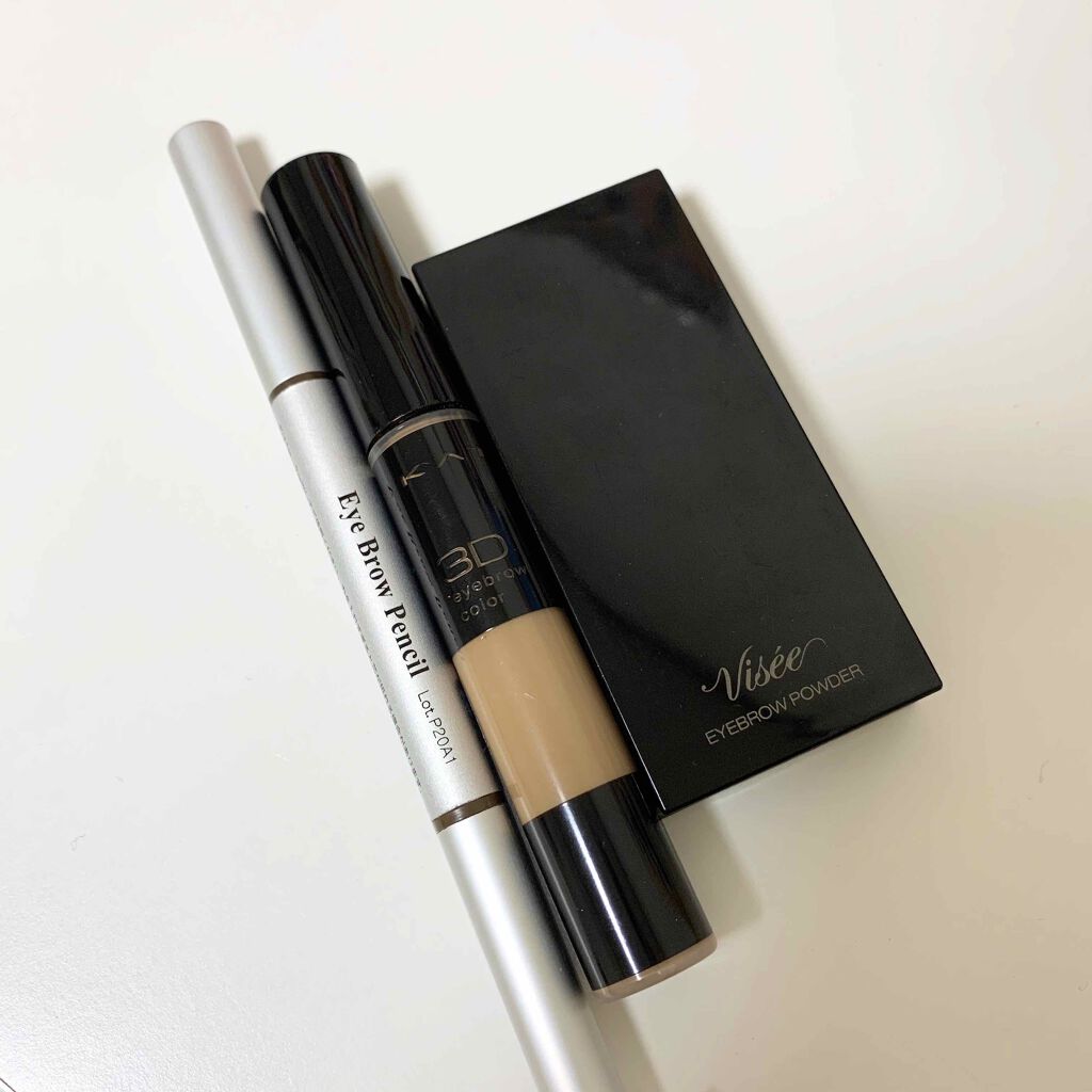 だ円芯 アルミ アイブローペンシル/DAISO/アイブロウペンシルを使ったクチコミ(1枚目)