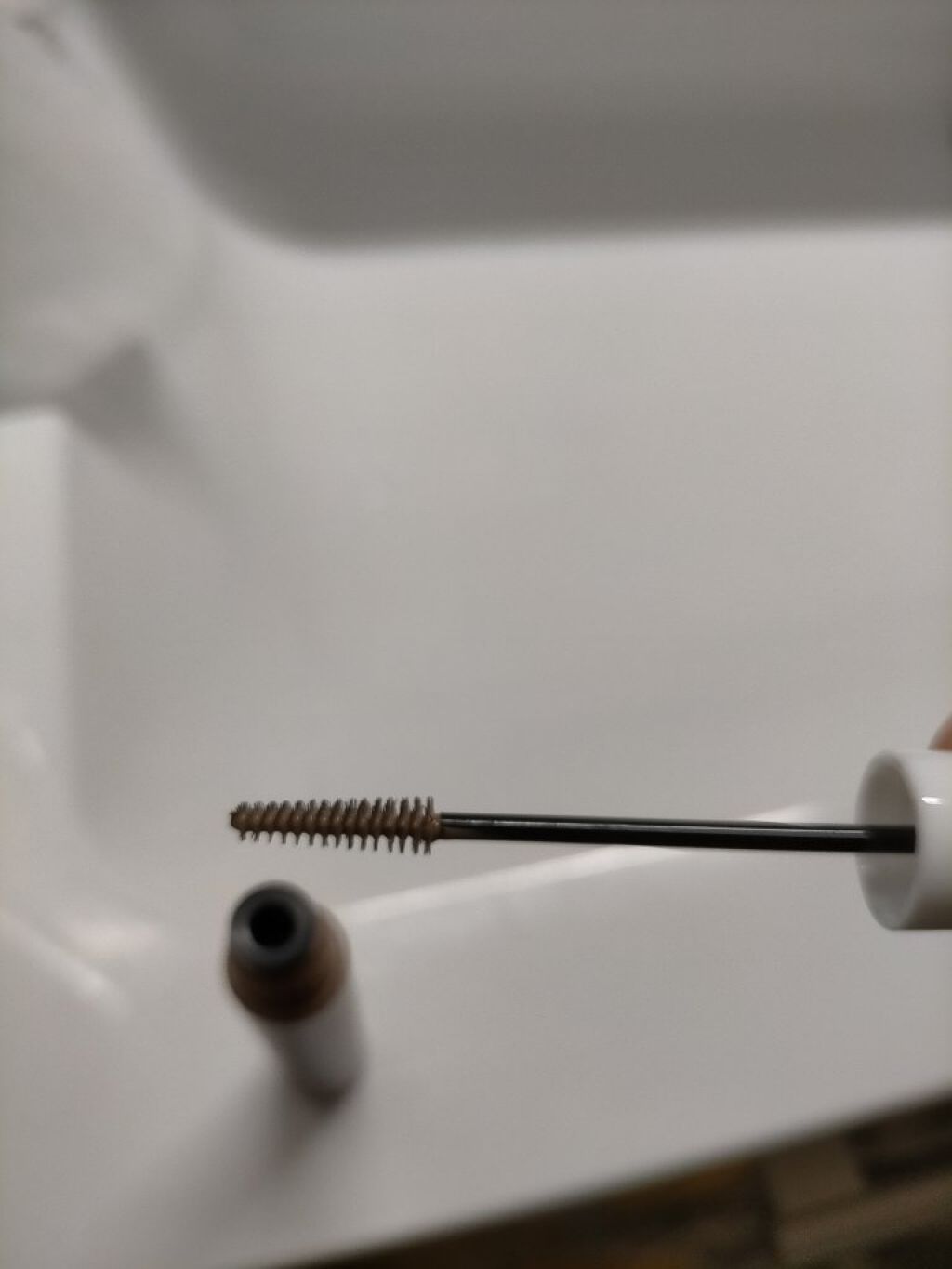 ニュアンスブロウマスカラ 03 フォギーブラウン/K-パレット/眉マスカラを使ったクチコミ（2枚目）