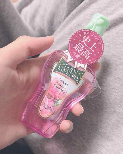 ボディスプレー スウィートピオニー/ボディファンタジー/香水(レディース)を使ったクチコミ(1枚目)
