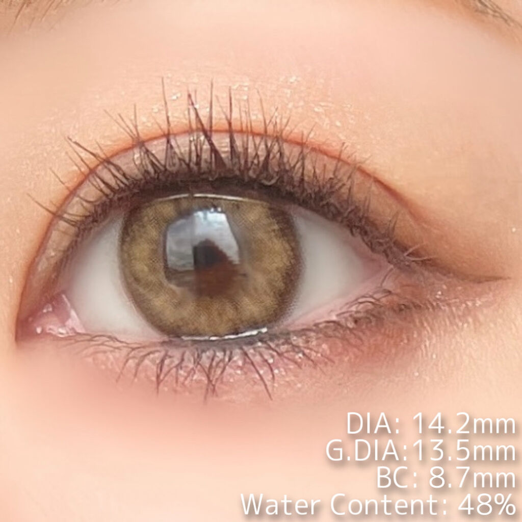 ハニーシャイン/OLENS/カラーコンタクトレンズを使ったクチコミ（3枚目）