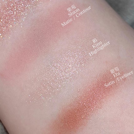 マルチアンダーアイパレット/hina cosmetics/アイシャドウパレットを使ったクチコミ(8枚目)