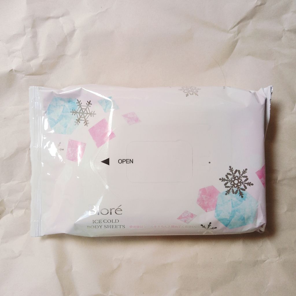 冷シート リフレッシュフローラルの香り/ビオレ/ボディシートを使ったクチコミ(2枚目)