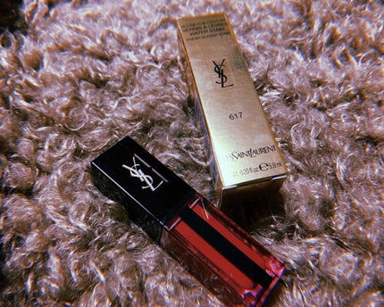 ルージュ ピュールクチュール ヴェルニ ウォーターステイン/YVES SAINT LAURENT BEAUTE/口紅を使ったクチコミ(1枚目)