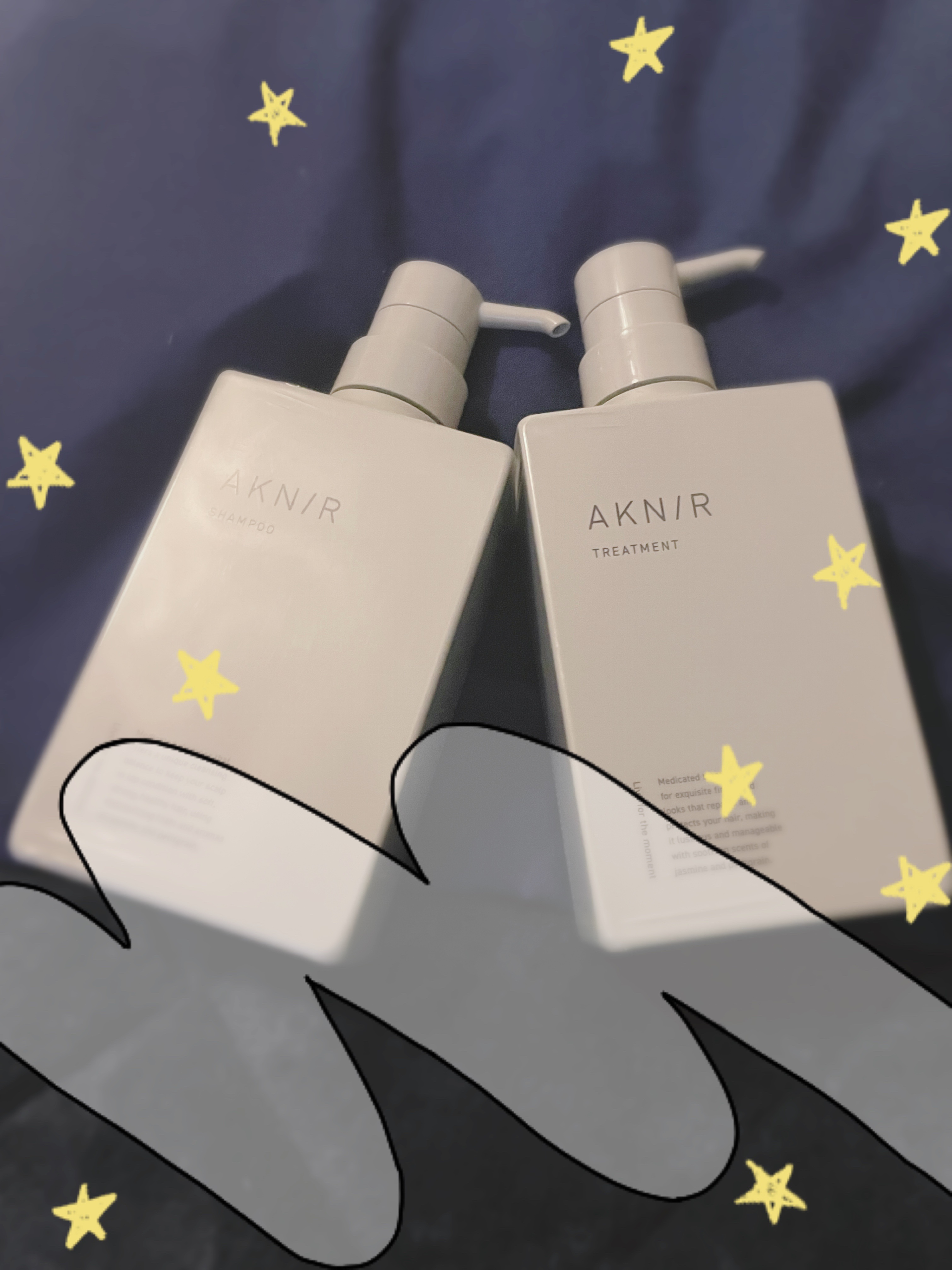 薬用ヘアシャンプー＆トリートメント/AKNIR/市販シャンプーを使ったクチコミ（1枚目）