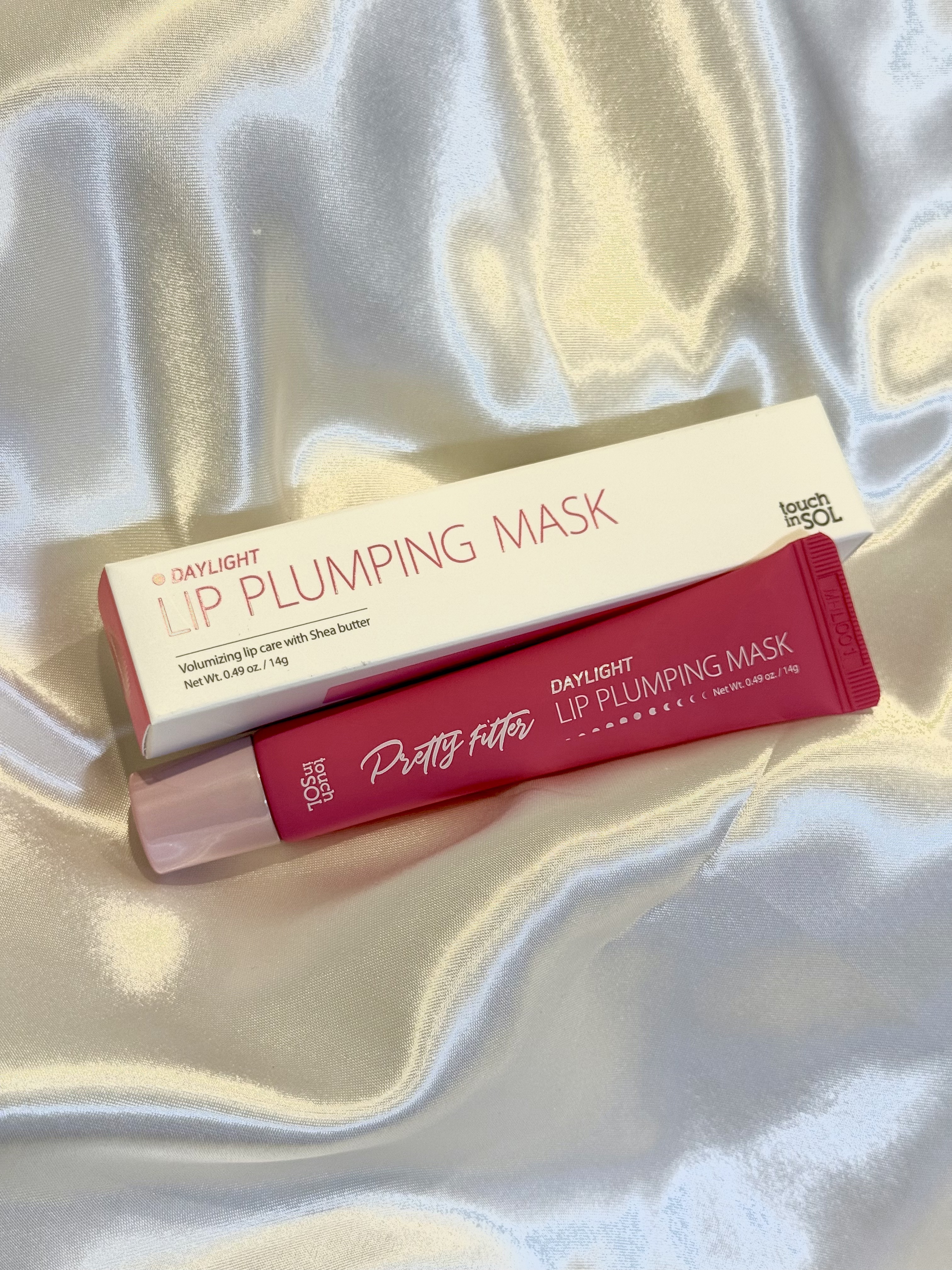 プリティーフィルターデイライトリッププランピングマスク/touch in SOL /リップマスクを使ったクチコミ（3枚目）