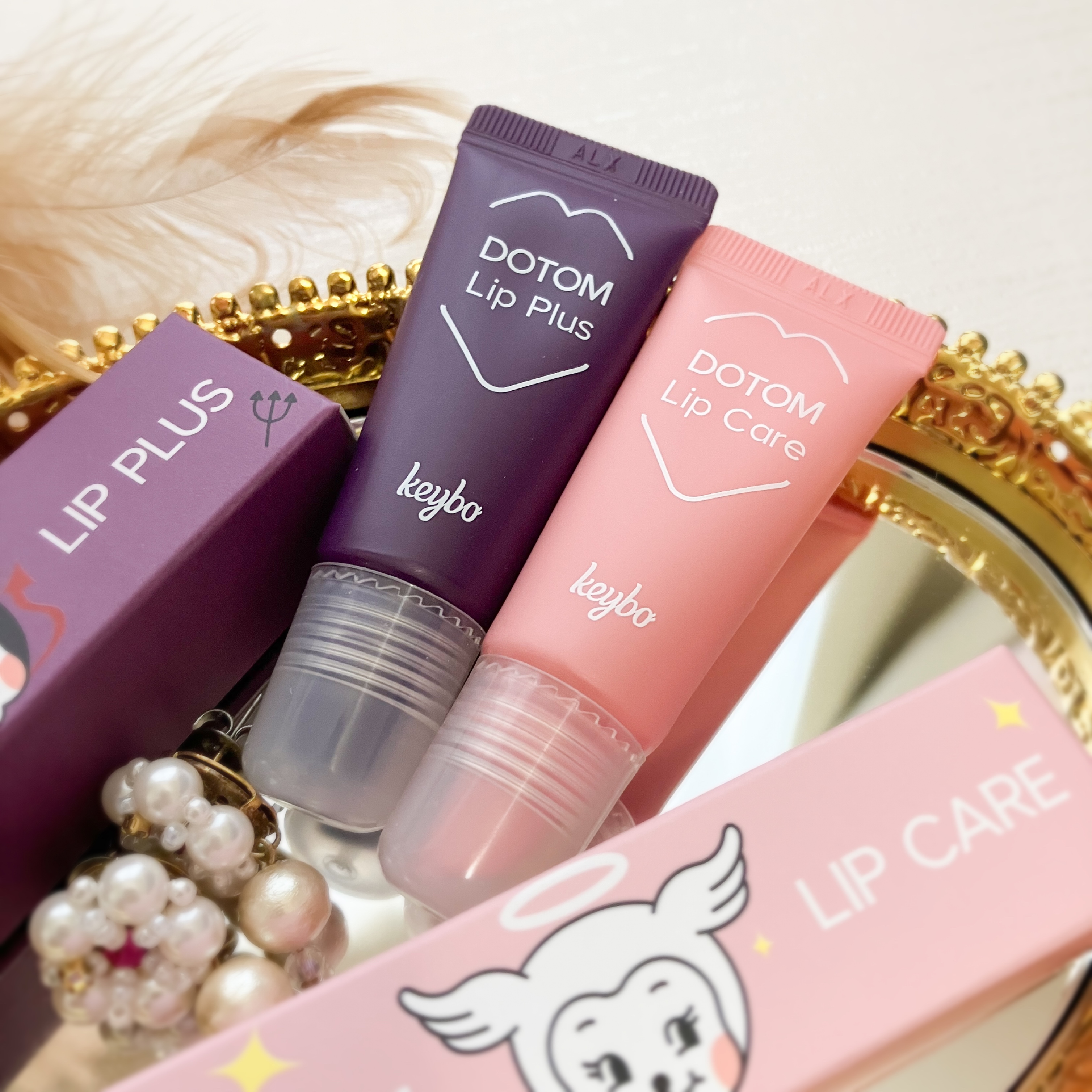 DOTOM LipPlus/keybo/リップバームを使ったクチコミ（3枚目）