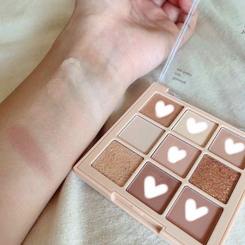 シャドウパレット/dasique/アイシャドウパレットを使ったクチコミ(3枚目)