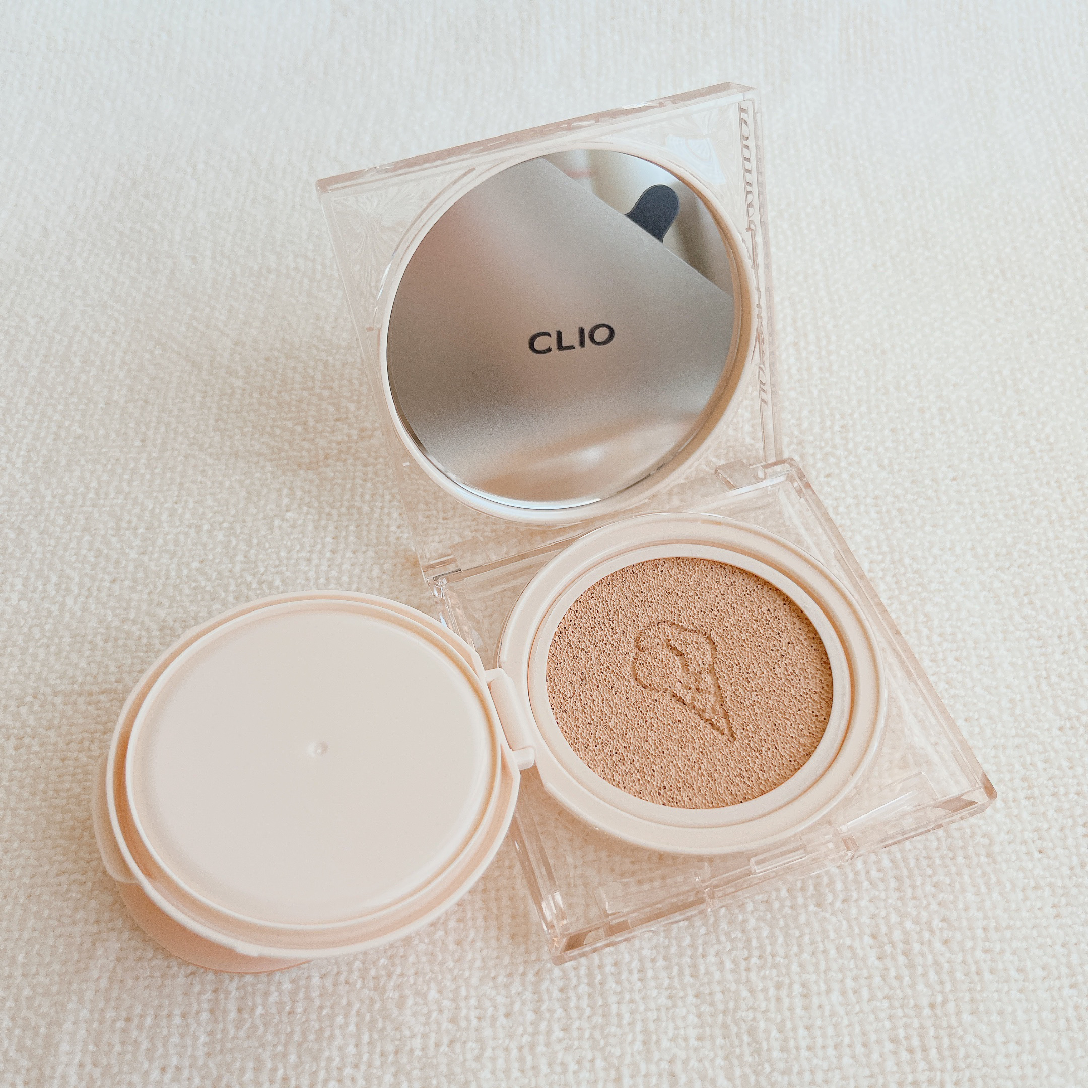 キル カバー ザ ニュー ファンウェア クッション 03 LINEN/CLIO/クッションファンデーションを使ったクチコミ（2枚目）