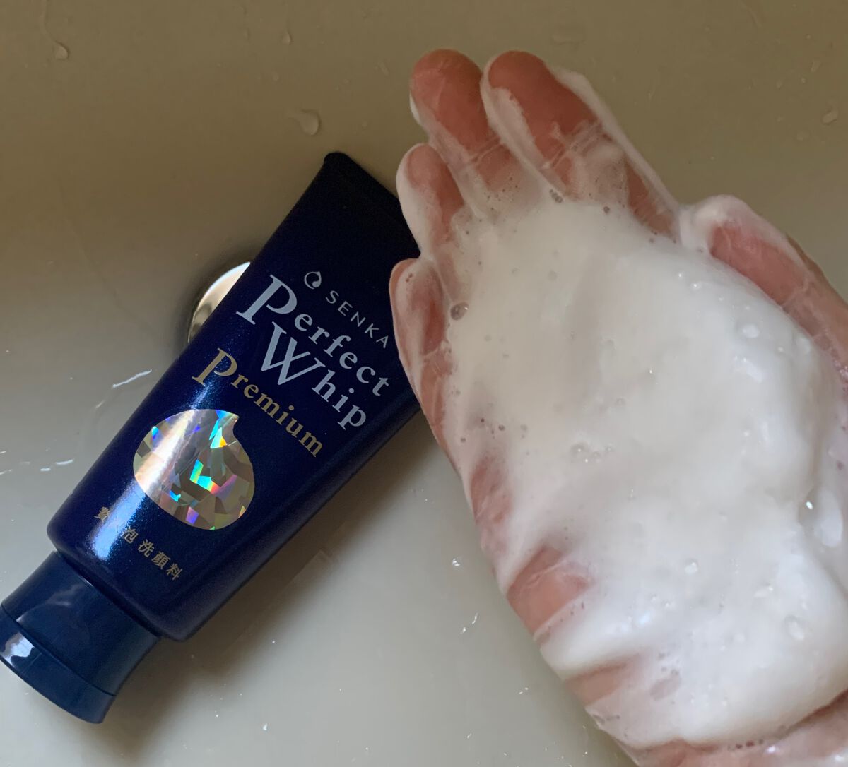 プレミアムパーフェクトホイップ /SENKA(専科)/洗顔フォームを使ったクチコミ(4枚目)