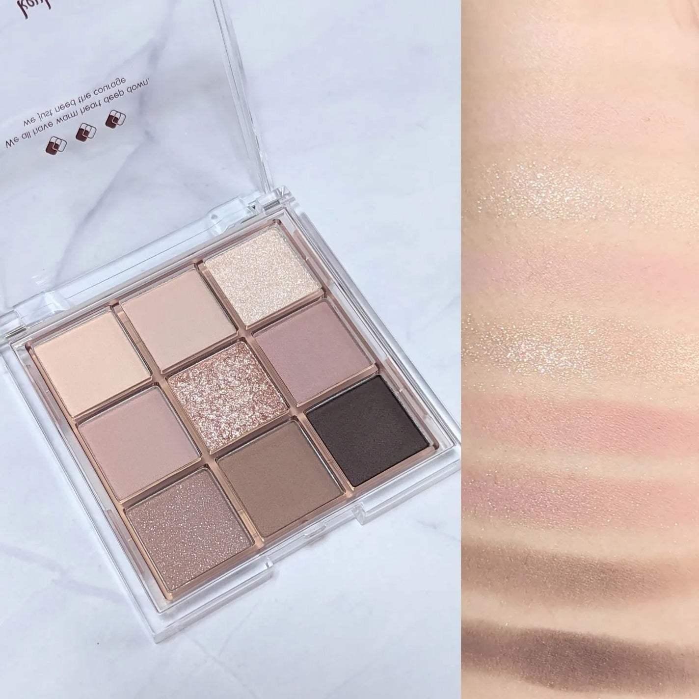 KEYBO FALL IN LOVE SHADOW PALETTE/keybo/アイシャドウパレットを使ったクチコミ(2枚目)