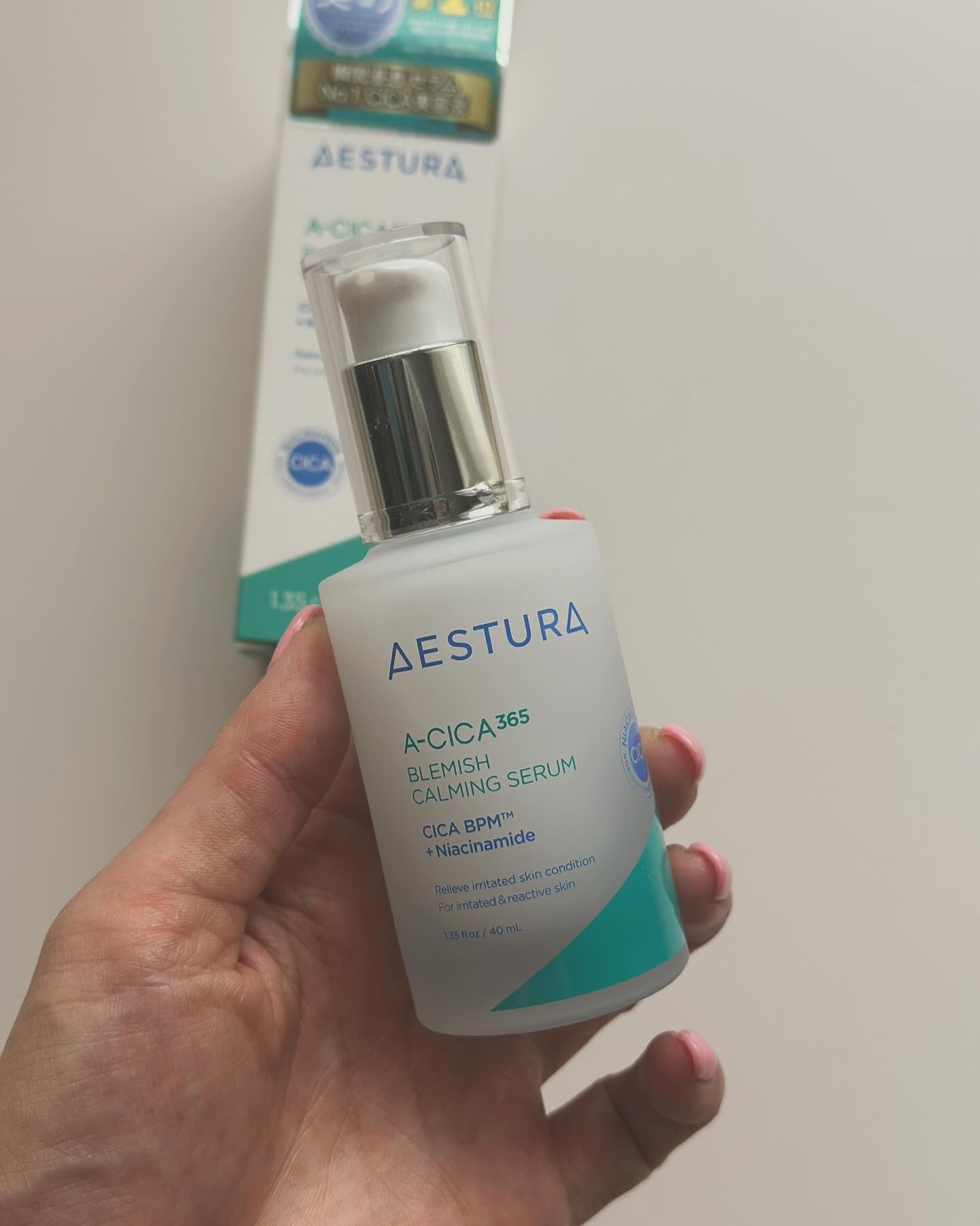 エイシカ365マイクロセラム/AESTURA/美容液を使ったクチコミ（2枚目）