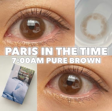 LENSSISのPARIS IN THE TIMEシリーズから新カラーが発売❤️

バレずに可愛くなれる裸眼風レンズ‼️

☑︎ LENSSIS
PARIS IN THE TIME
7:00AM PUR